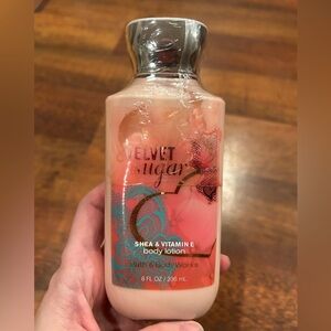 Bath & Body Works Velvet Sugar Body Lotion 8 fluid oz. New!